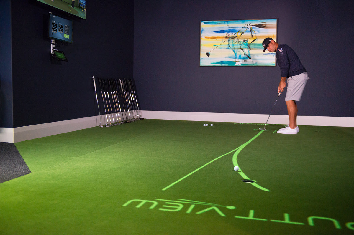 Gary Woodland using Virtual Green